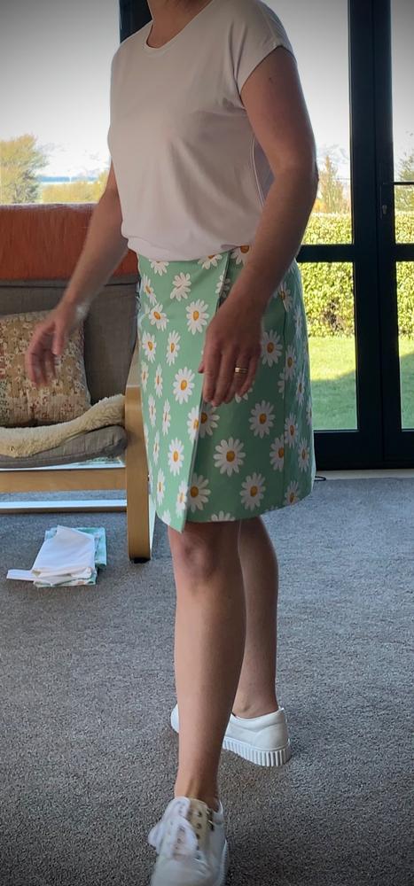 Rookie Wrap Skirt - Customer Photo From Anna W.