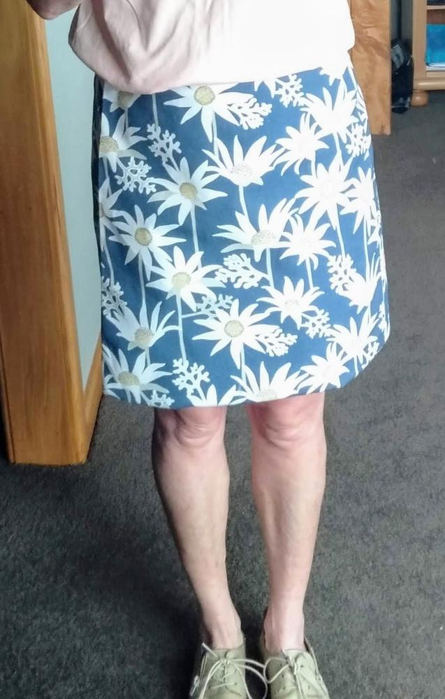 Rookie Wrap Skirt - Customer Photo From Kathy King