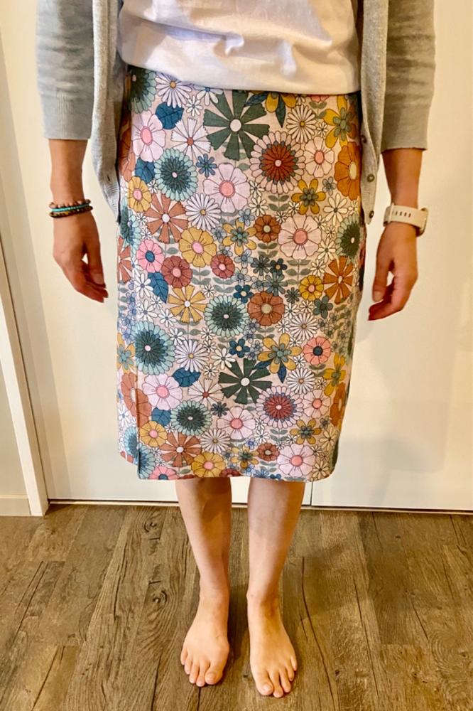 Rookie Wrap Skirt - Customer Photo From Julie C.