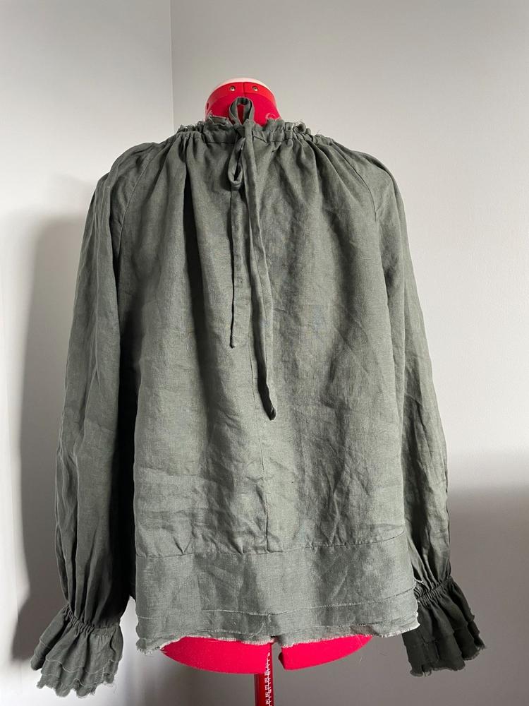 Raw Edge Shirt  (& dress hack) - Customer Photo From Lee M.