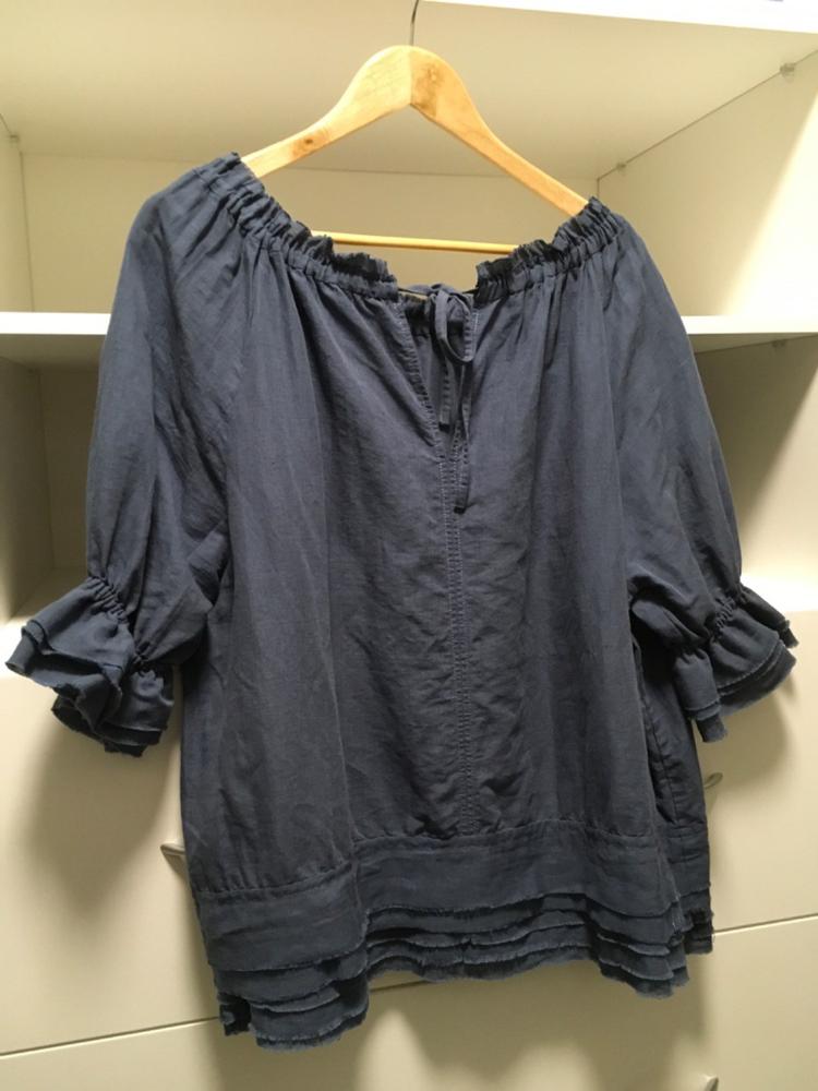 Raw Edge Shirt  (& dress hack) - Customer Photo From Ms C.