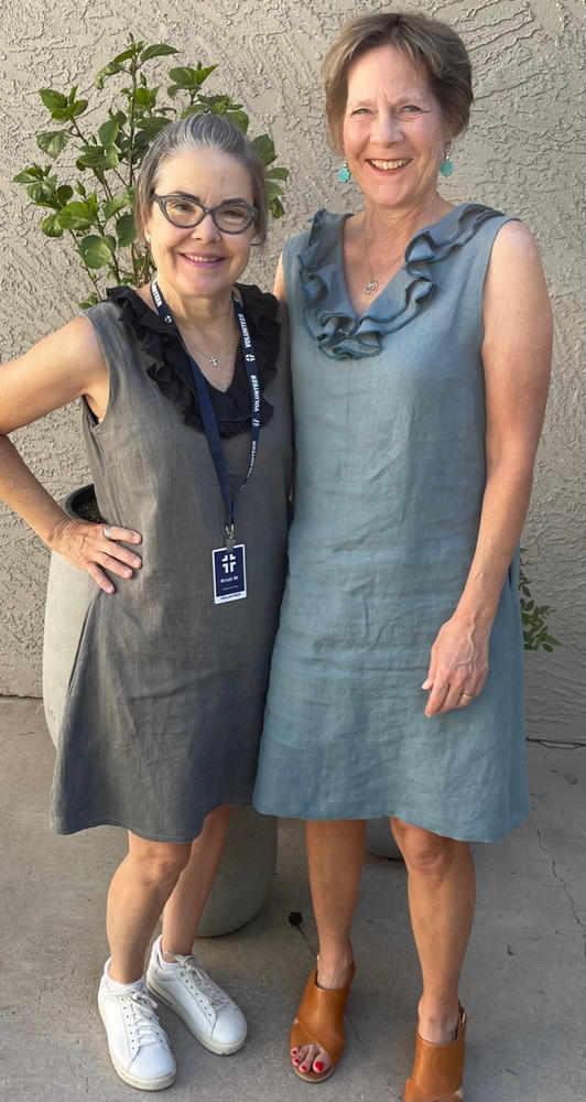Flounce dress, tank and shirt - Customer Photo From Kristi W.