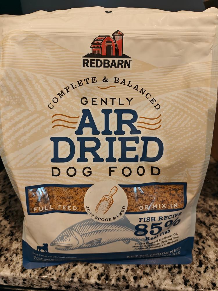 Air Dried Fish Recipe Dog Food - Customer Photo From Jason