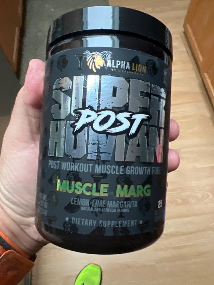 SUPERHUMAN® POST - Post Workout Muscle Builder† - Customer Photo From Trent Nabinger