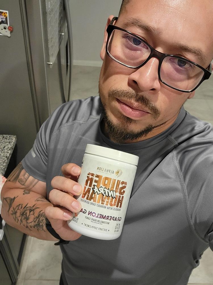 SUPERHUMAN INTRA - BCAA/EAA Formula - Customer Photo From Cristobal Fuentes