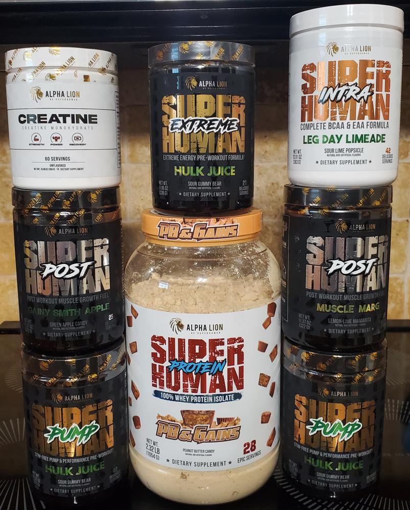 SUPERHUMAN INTRA - BCAA/EAA Formula - Customer Photo From Eric