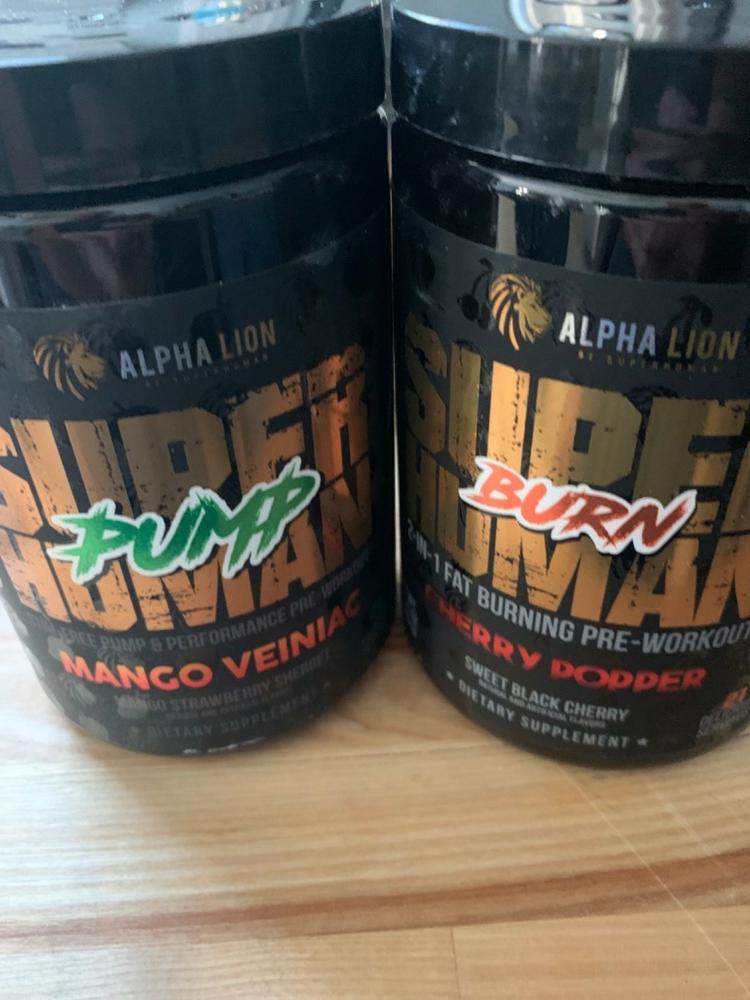 SUPERHUMAN® BURN - 2 in 1 Fat Burning Pre-Workout† - Customer Photo From Joshua Flynn