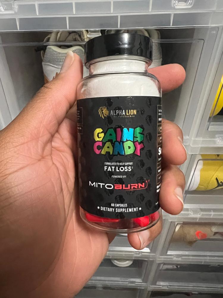 GAINS CANDY™ MITOBURN®  - Fat Loss Amplifier † - Customer Photo From Marvin