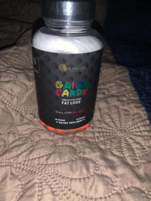 GAINS CANDY™ CALORIBURN®  - Burn More Calories† - Customer Photo From Francisco J Martinez
