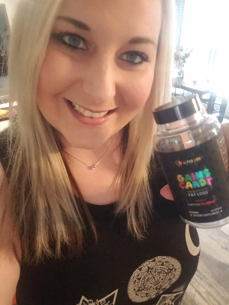 GAINS CANDY™ CALORIBURN®  - Burn More Calories† - Customer Photo From Kaylee Veillon