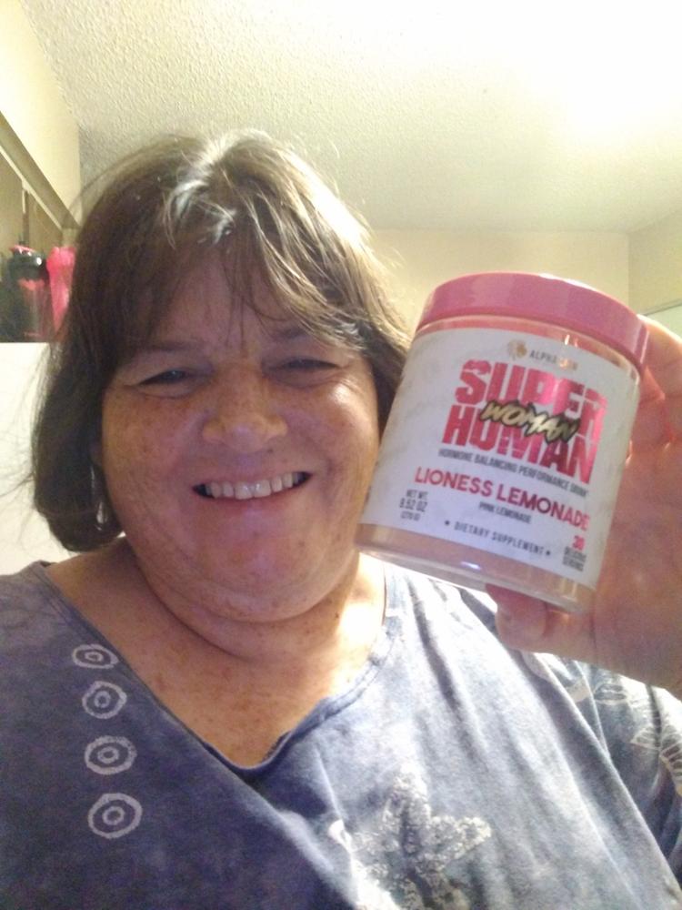 SUPERHUMAN® WOMAN - Hormone Balancing Performance Drink - Customer Photo From Janet Woodham