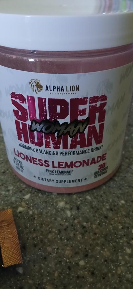 SUPERHUMAN® WOMAN - Hormone Balancing Performance Drink - Customer Photo From Alica Daniel