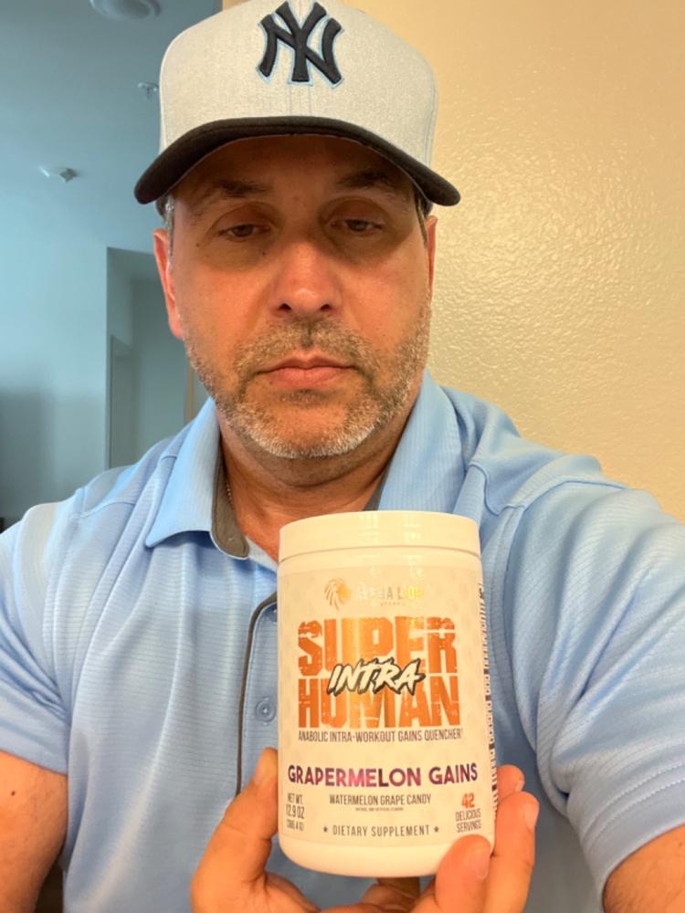 SUPERHUMAN INTRA - BCAA/EAA Formula - Customer Photo From Chad Tona