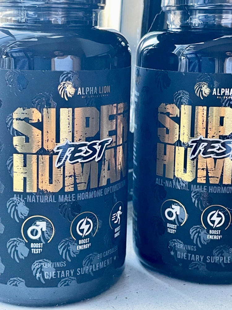 SUPERHUMAN® TEST - Natural Male Hormone Optimization.. - Customer Photo From Ezequiel Cruz