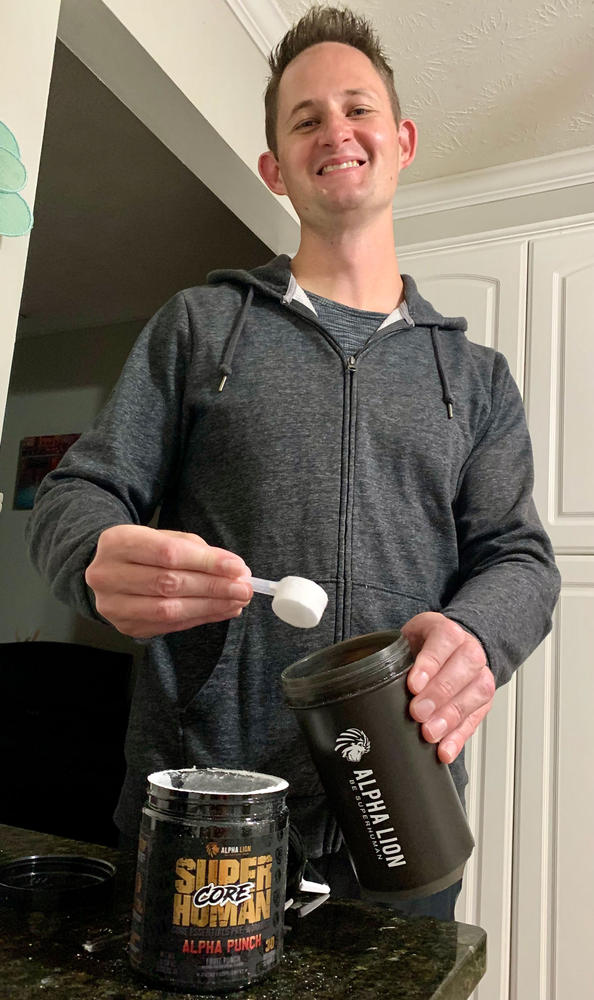 SUPERHUMAN® CORE - PRE-WORKOUT PERFORMANCE ESSENTIALS - Customer Photo From ZBZ