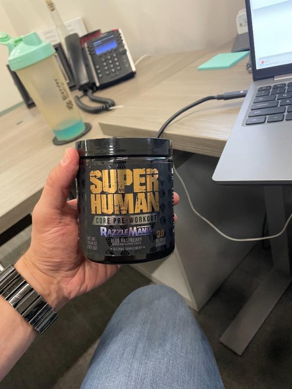 SUPERHUMAN® CORE - PRE-WORKOUT PERFORMANCE ESSENTIALS - Customer Photo From Jonathan Harvey