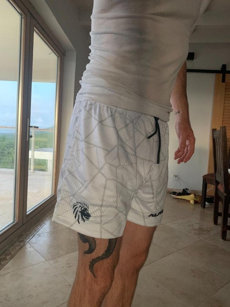 Legacy Mesh Shorts | "Cracked" - Customer Photo From Will Royall