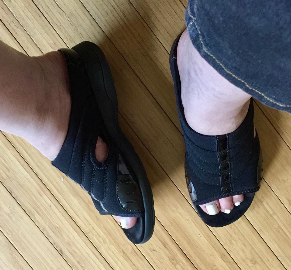Traciee Slip On Sandals - Customer Photo From Suzy F Anetsberger