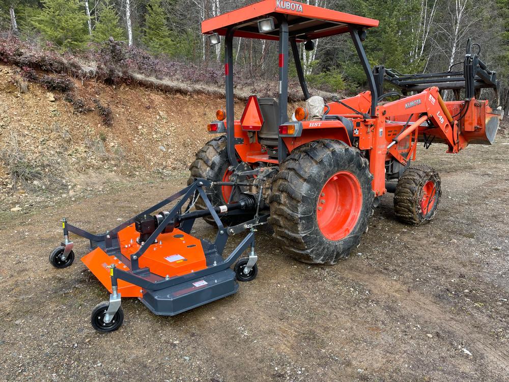 Finish mower for kubota tractor sale