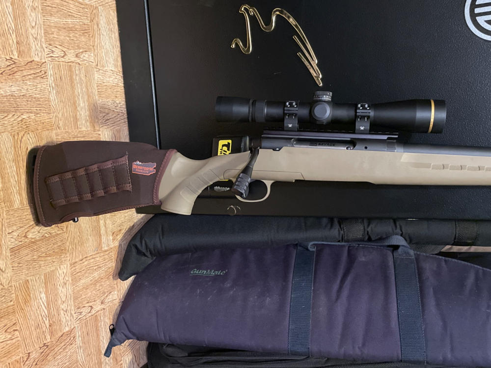 COMB RAISING KIT 2.0 - Rifle Model in Brown - Customer Photo From Cesar Sauceda