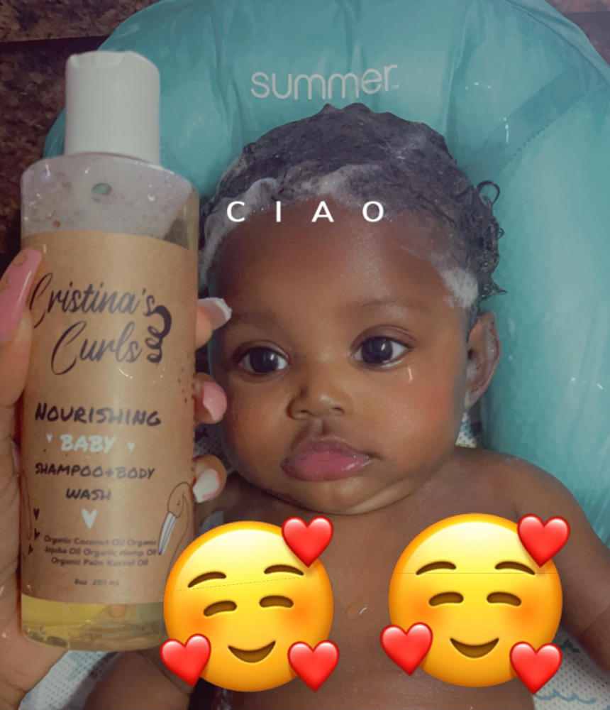 Nourishing Baby Hair + Body Oil - Customer Photo From Kenisha Hall