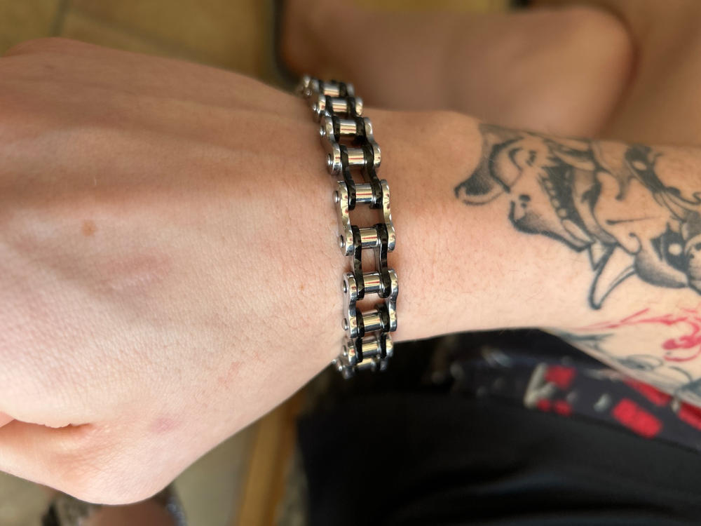 Forclet Japán Stílusú bicikli lánc karkötő - Customer Photo From Anonymous