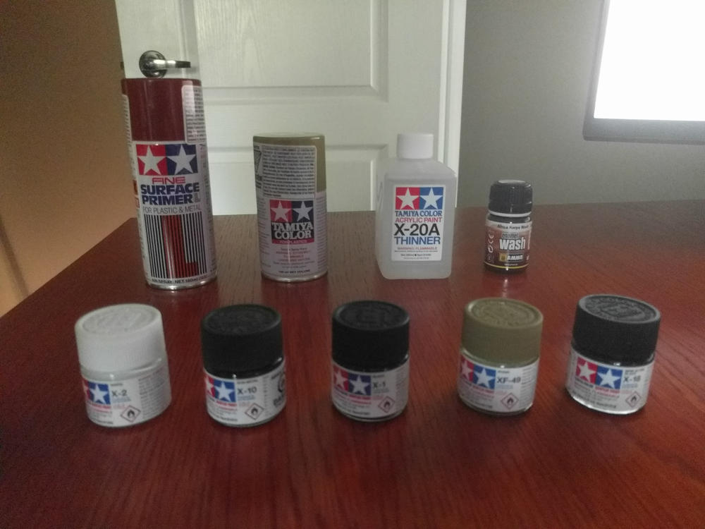 Tamiya Fine Surface Primer Oxide Red 180ml 87160