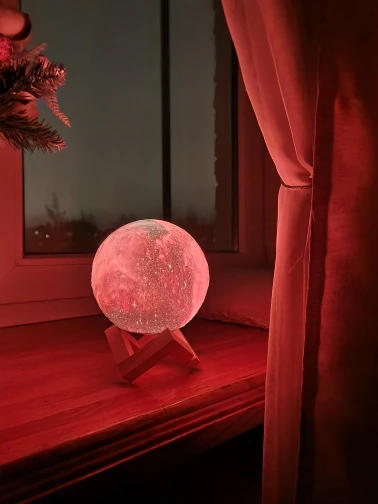 Lampe Lune Galaxie - Customer Photo From Gaëlle
