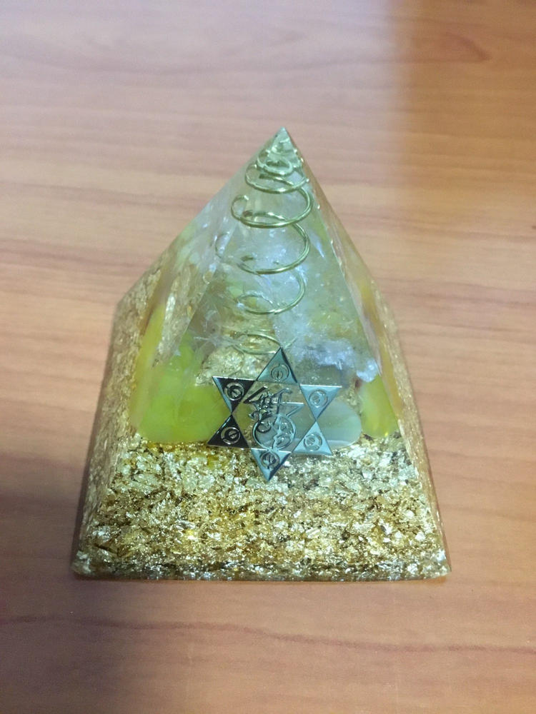 Orgonite de citrine - Customer Photo From André