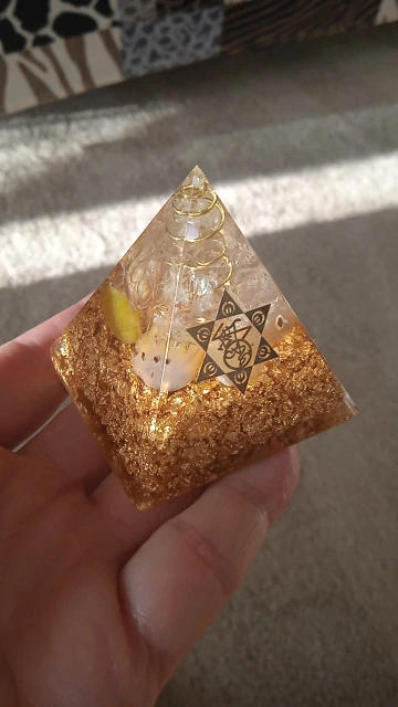 Orgonite de citrine - Customer Photo From Marie therese