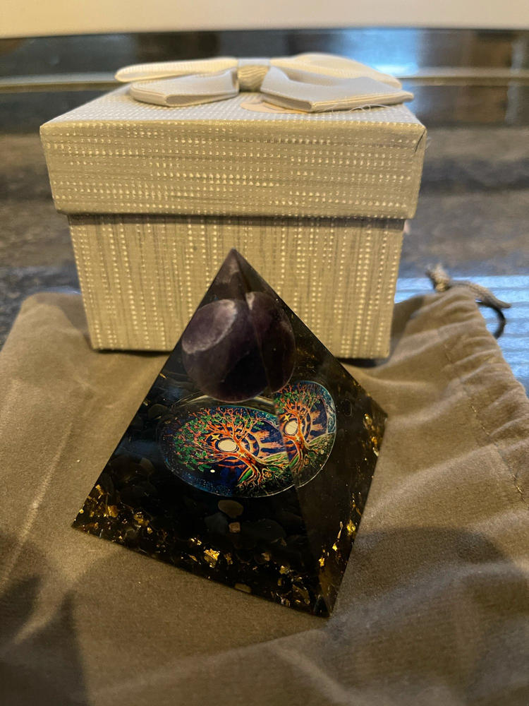 Orgonite boule d’améthyste - Customer Photo From Bruno