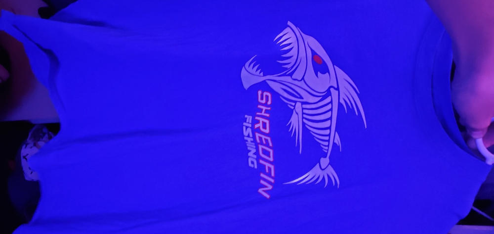 ShredFin Royal Blue Short Sleeve T-Shirt - Customer Photo From Brenden Travis