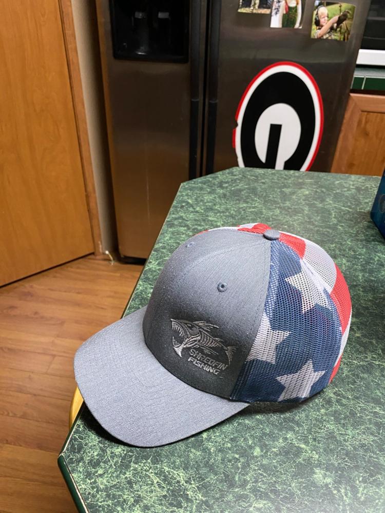 ShredFin Freedom Hat - Customer Photo From David Parker