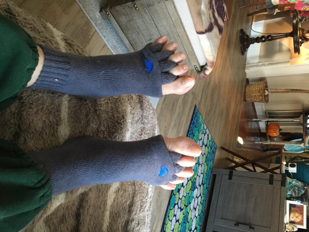 Happy Feet - 7403 - Foot alignment socks - Charcoal