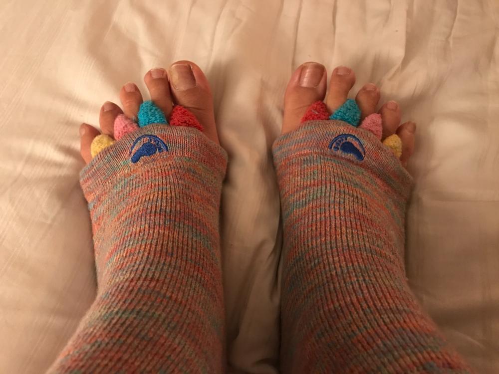 Foot Alignment Socks - Customer Photo From Yvonne Y.
