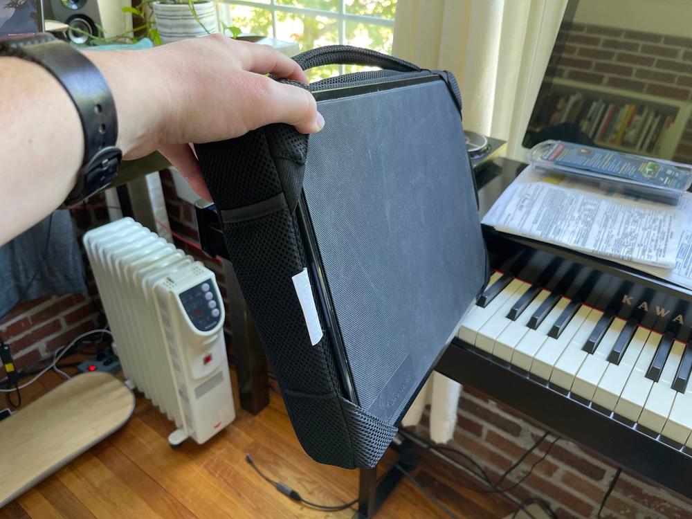 DefenderPad Laptop EMF Radiation + Heat Shield - Customer Photo From Philip Stancil