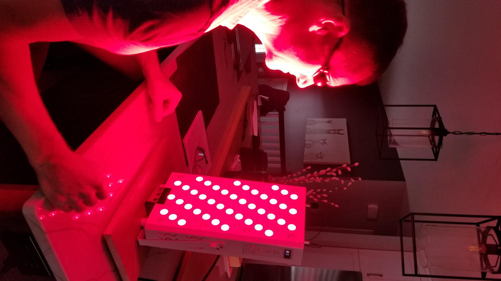 Kala Red Light Pro Panel - Customer Photo From Alan McKenzie