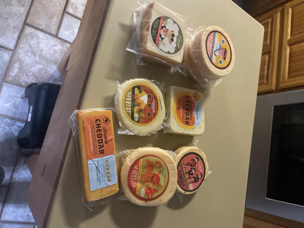The Brotherhood Cheese Assortment Pack (8 Cheeses) - Customer Photo From Kim McCain