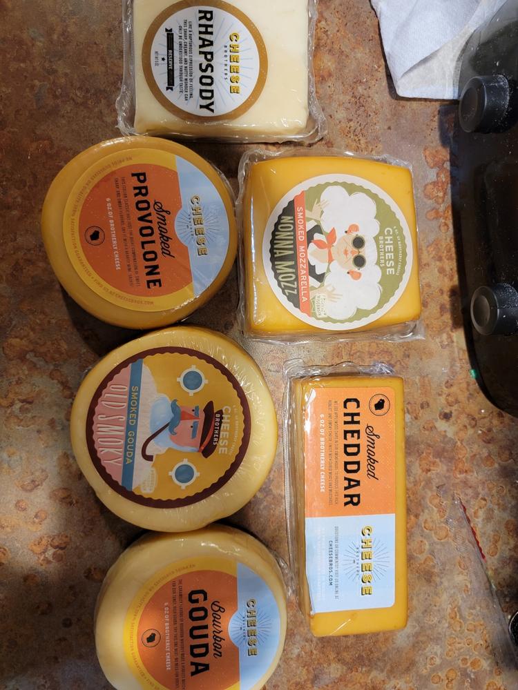 Smoked Favorites Pack (8 Cheeses) - Customer Photo From Jarrett Meyer