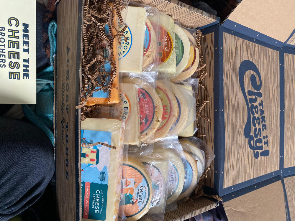 The Ultimate Wisconsin Cheese Sampler - Customer Photo From Crystal Gloor