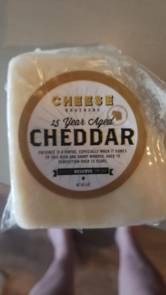 15-Year-Aged Cheddar - Customer Photo From Mike willimas
