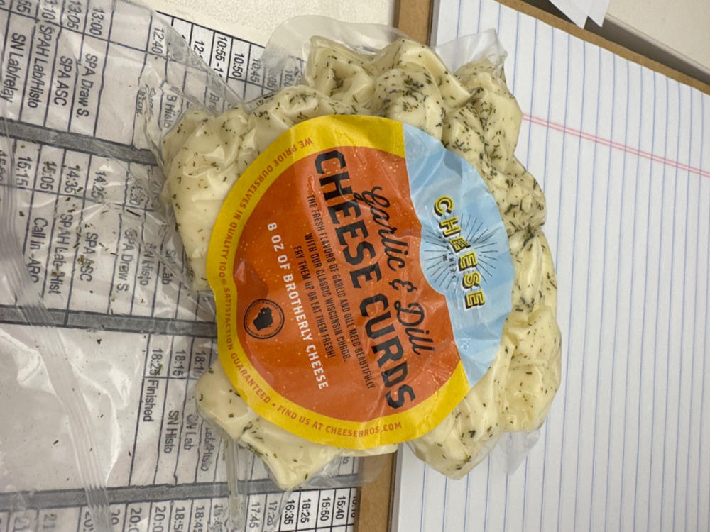 Fresh Garlic and Dill Cheese Curds *Ships Fresh Daily* - Customer Photo From Jennifer Beard