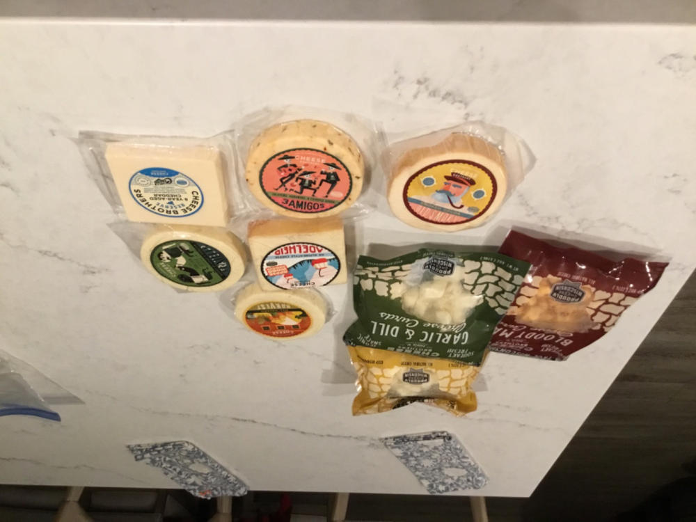 "12 Days of Cheesemas" Advent Calendar (Pre-Order for Delivery Week of Dec 1st) - Customer Photo From Kimberly Balog