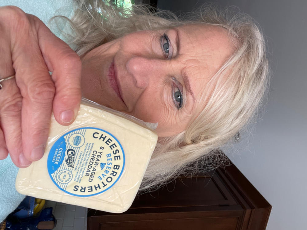 8-Year-Aged Cheddar - Customer Photo From Donna Burgess