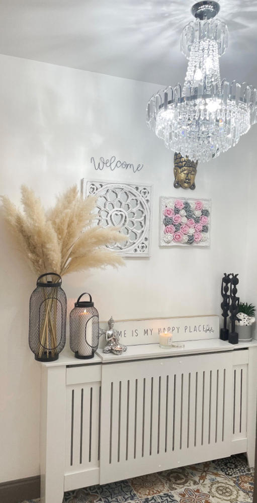 Luxury Scented Large Candle 235g, Bergamot, Rose and Lavender - Customer Photo From Vina J.