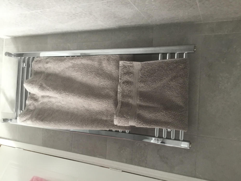 Egyptian Cotton 7 Piece Luxury Bath Towel Set, Subtle Grey - Customer Photo From Linda H.