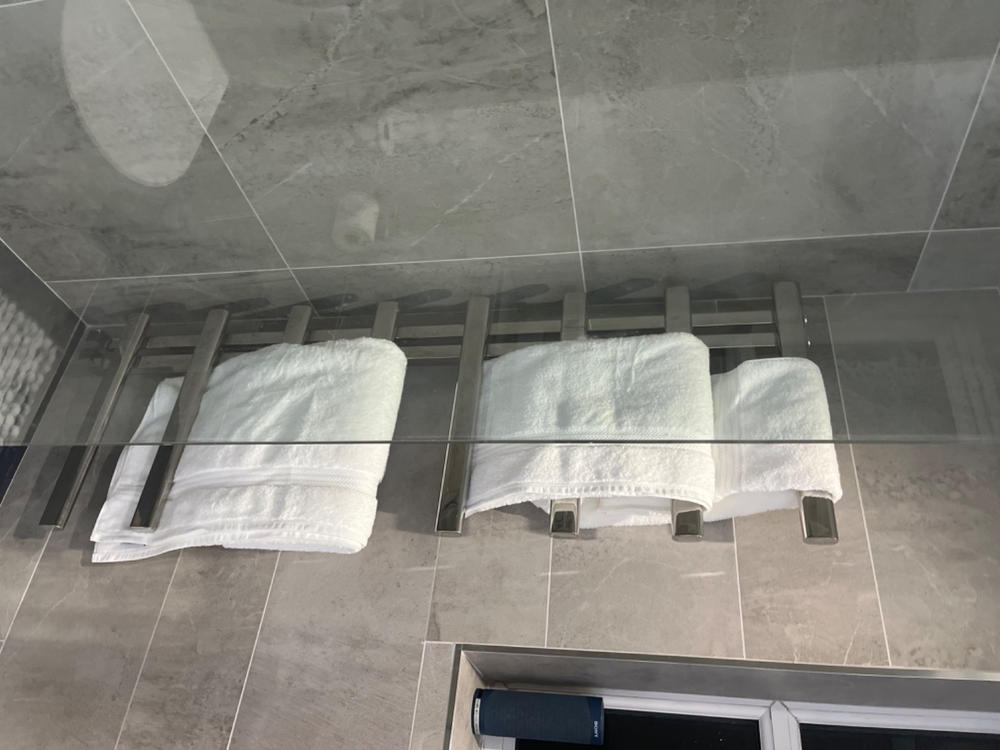 Egyptian Cotton 7 Piece Luxury Bath Towel Set, Pure White - Customer Photo From Jennifer S.