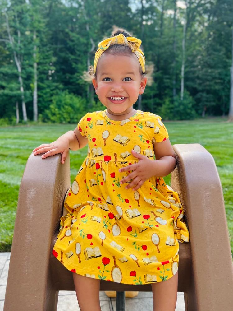 Girls Summer dress, Yellow girls hotsell dress, Yellow polka dot, Yellow twirl dress, Girls party dress, Yellow baby dress, Retro girls dress, Twirl