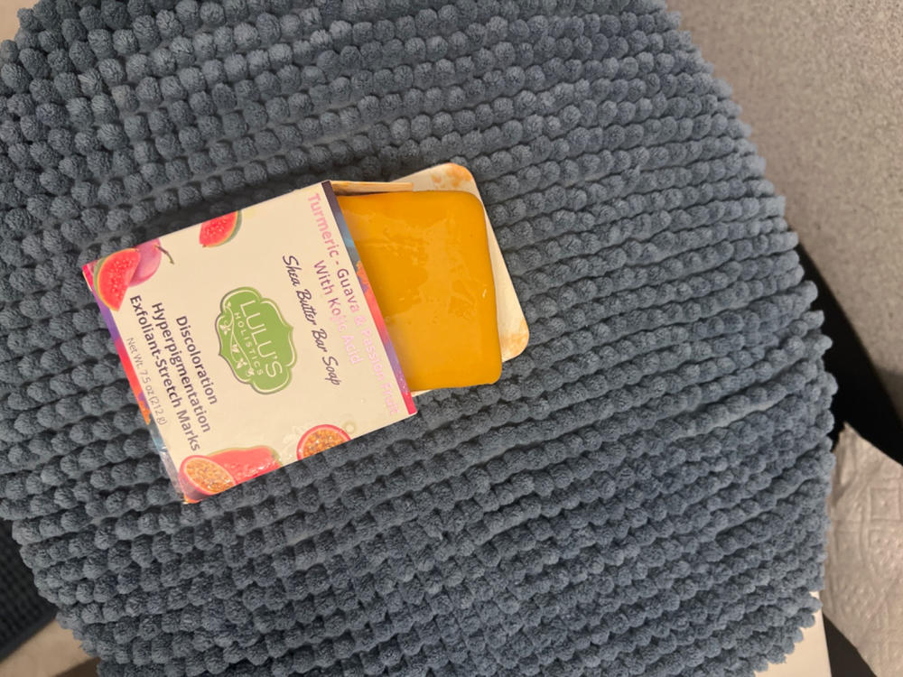 Turmeric Guava & Passion Fruit With Kojic Acid Shea Butter Soap - Customer Photo From Tanya Hudson