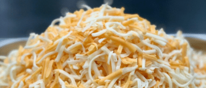 Freeze Dried Shredded Cheddar Jack Cheese - Customer Photo From Carol Depping